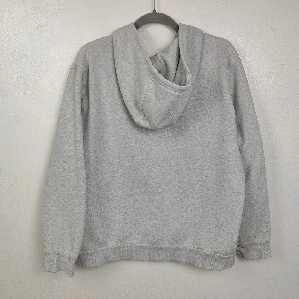 Lululemon Hoodie Mens Medium Grey Full Zip Hooded Athleisure Sporty Gym GLAWED